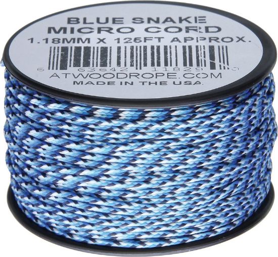 Micro Cord 125ft Blue Snake