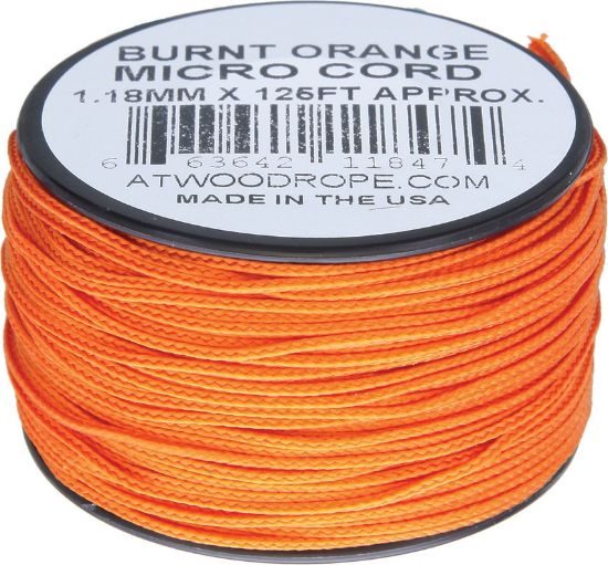 Micro Cord 125ft Burnt Orange