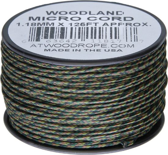 Micro Cord 125ft Woodland