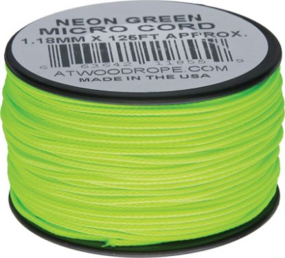 Micro Cord 125ft Neon Green