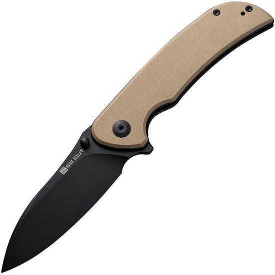 Bilde av Sencut Borzam Flipper Tan G10